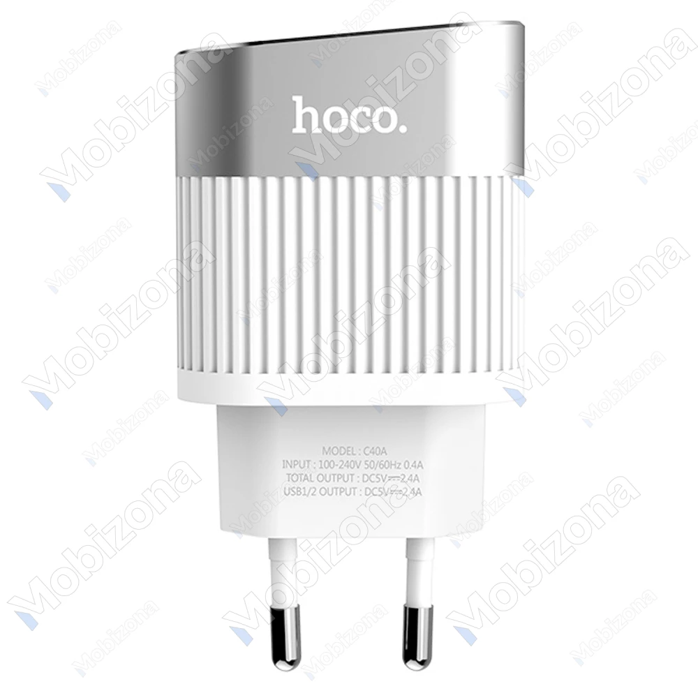 Travel Charger 2x USB Hoco C40A Speedmaster (2.4A)