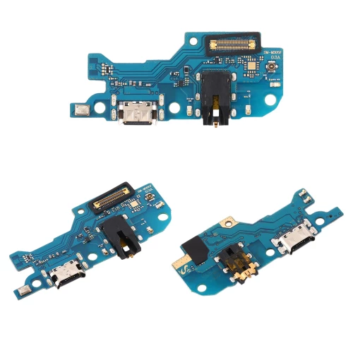Samsung Galaxy M30 įkrovimo, ausinių lizdas ir mikrofonas (PCB plokštė)
