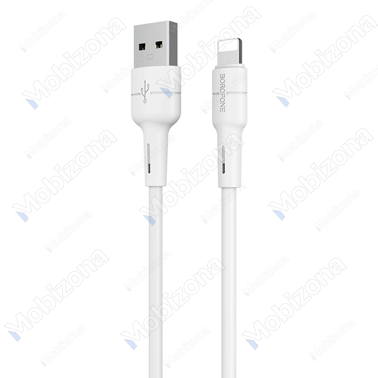Apple Lightning Cable Borofone BX30 Silicone (2.4A, 1.0m)