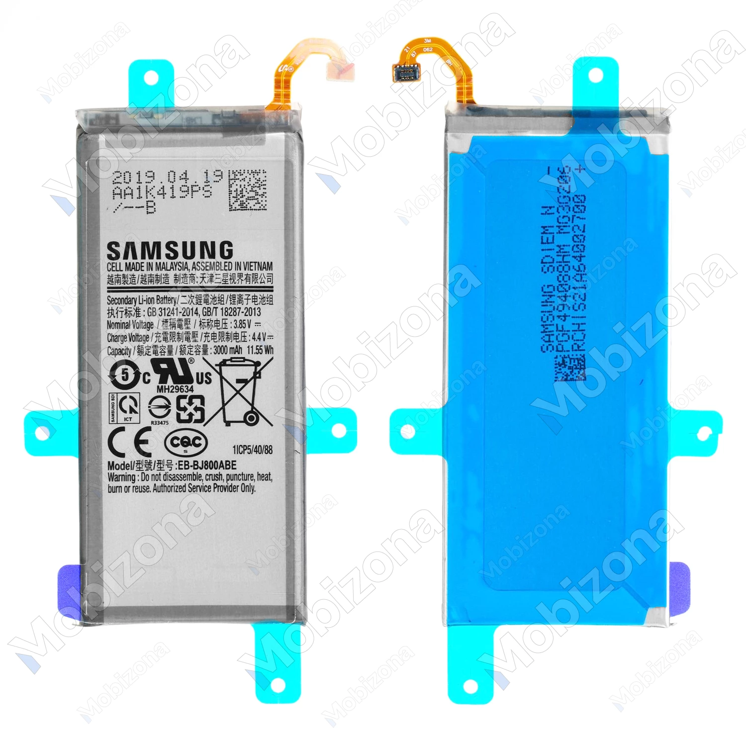 Samsung Galaxy A6 (2018), Galaxy J6 (2018) akumuliatorius, baterija (EB-BJ800ABE)