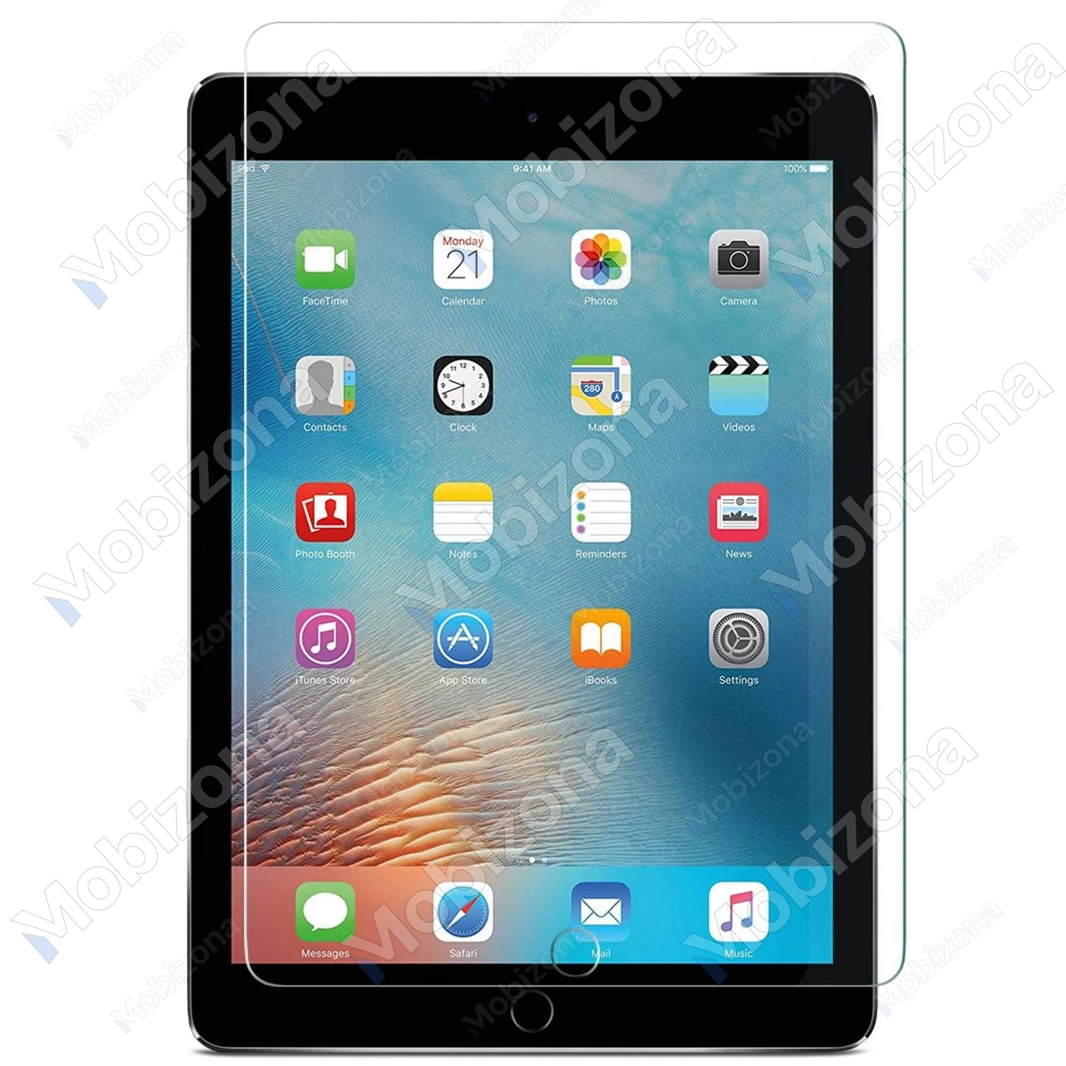 iPad 9.7 2017 (5th gen), iPad 9.7 2018 (6th gen), iPad Air, iPad Air 2, iPad Pro 9.7 2016 9H Tempered Glass