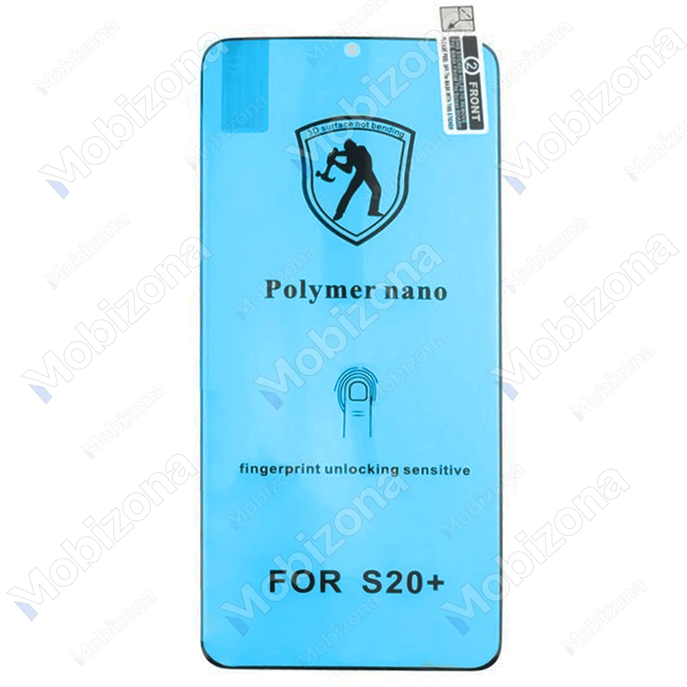 Samsung Galaxy S20+, S20+ 5G apsauginis hibridinis stiklas Polymer Nano