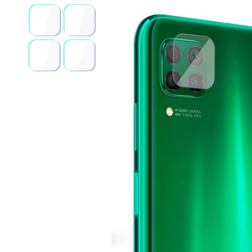 Huawei P40 Lite apsauginis stiklas kamerai 3MK Lens Protection (4vnt.)