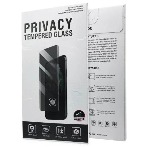 Apple iPhone XR, iPhone 11 Privacy Tempered Glass