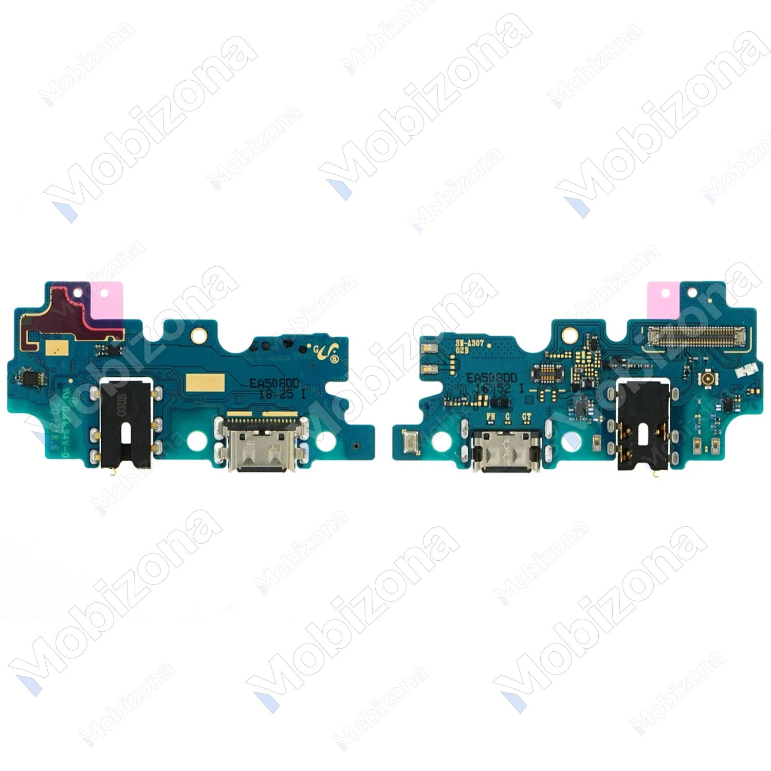 Samsung Galaxy A30s Charging Port, Headphone Jack and Microphone (PCB Board)