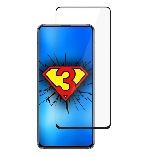Xiaomi Poco F2 Pro apsauginis stiklas 3MK HardGlass Max Lite Xiaomi Poco F2 Pro apsauginis stiklas 3MK HardGlass Max Lite