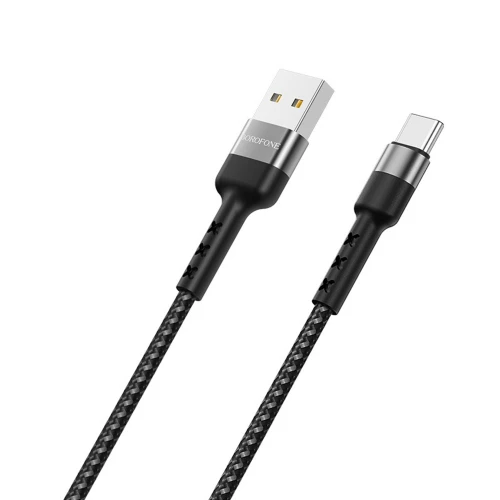 Type-C USB Cable Borofone BX34 Advantage (3.0A, 1.0m) Type-C USB Cable Borofone BX34 Advantage (3.0A, 1.0m)