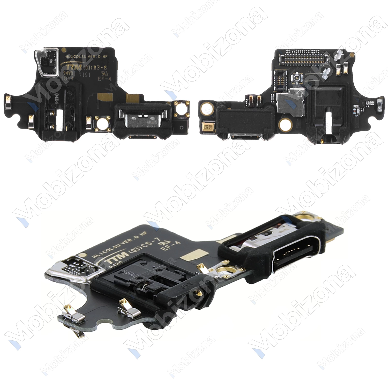 Honor 10 Lite įkrovimo, ausinių lizdas ir mikrofonas (PCB plokštė)