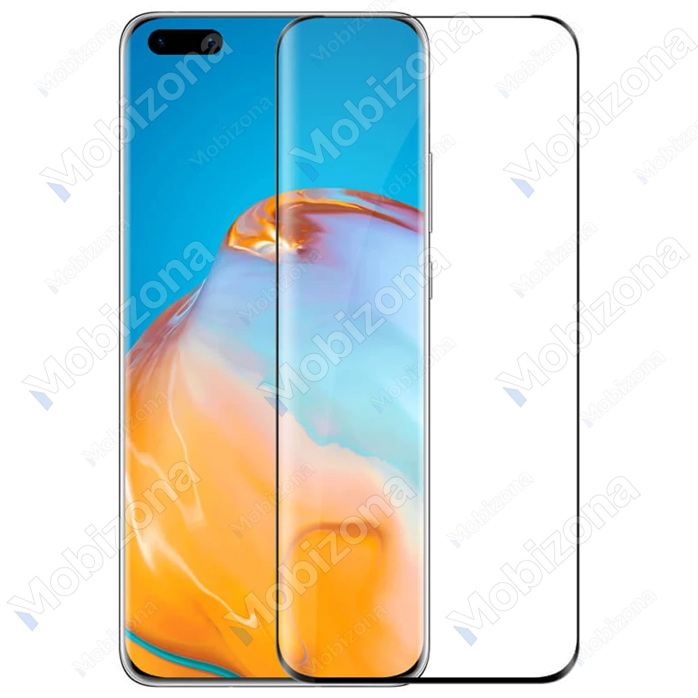 Huawei P40 Pro apsauginis stiklas 5D Full Glue