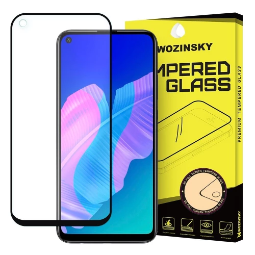 Huawei P40 Lite E apsauginis stiklas Wozinsky 5D Full Glue