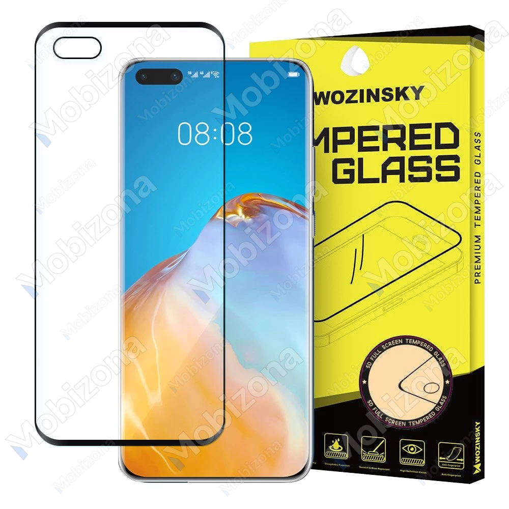 Huawei P40 apsauginis stiklas Wozinsky 5D Full Glue
