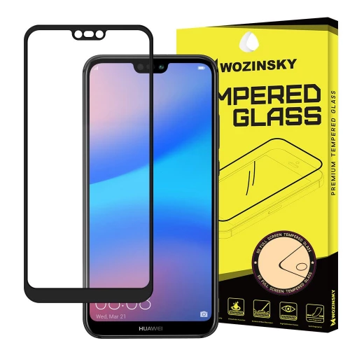 Huawei P20 Lite apsauginis stiklas Wozinsky 5D Full Glue Huawei P20 Lite apsauginis stiklas Wozinsky 5D Full Glue